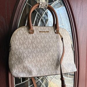 Michael Kors Cindy Large Dome Satchel